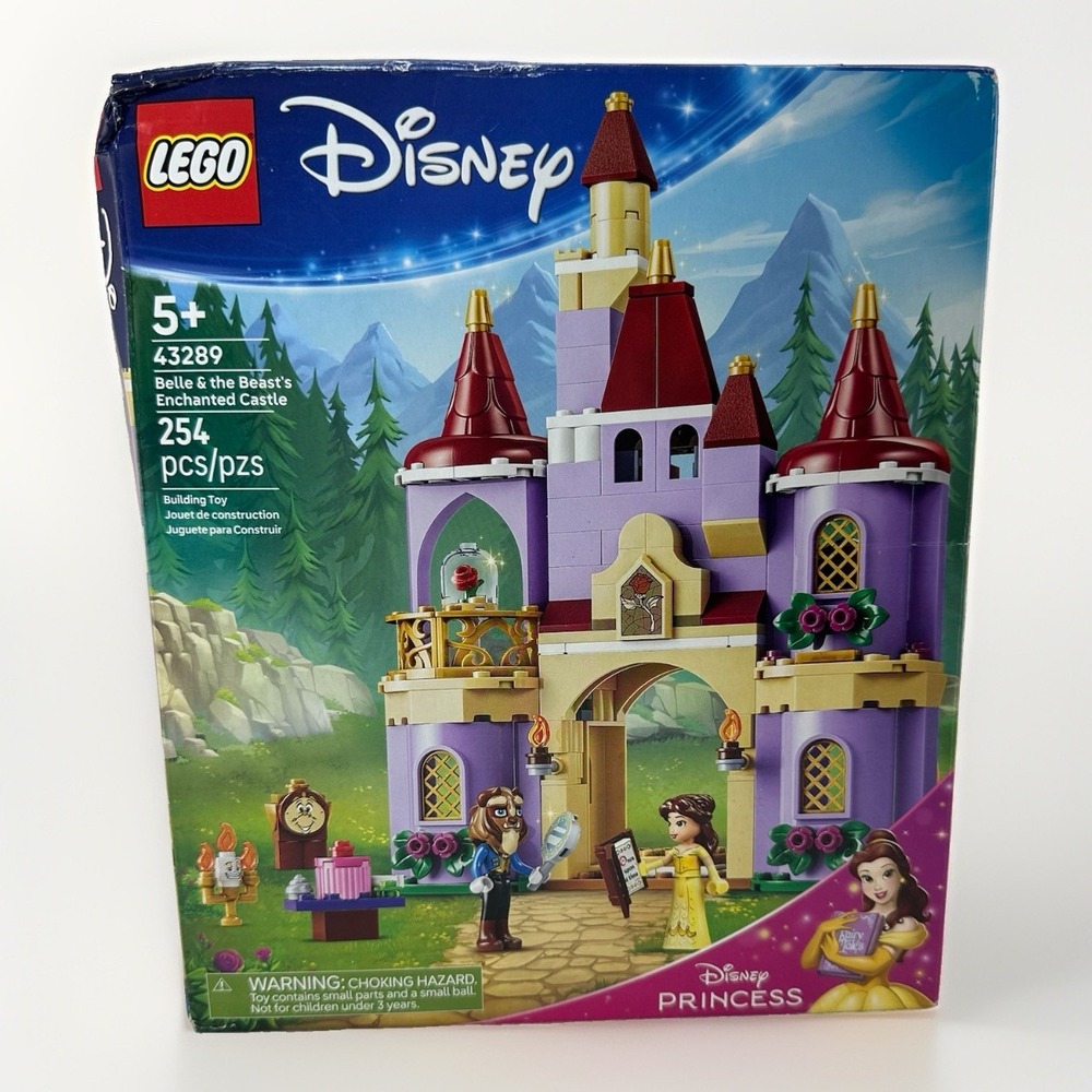 LEGO Disney Princess 43289 Belle & Beast Enchanted Castle 254pc NEW